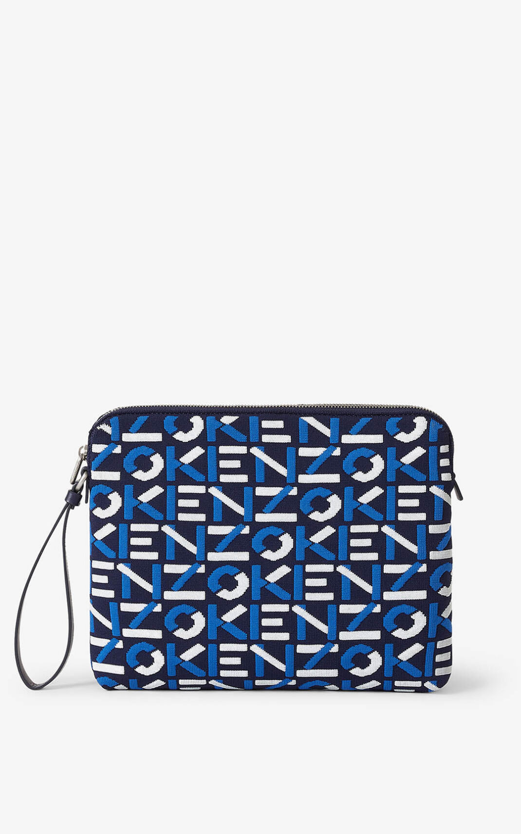 Pochette Kenzo Skuba monogrammed Homme Bleu | BDLR-13794